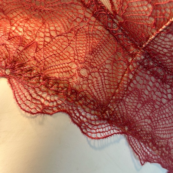 Victoria’s‎ Secret Very Sexy High Neck Corset Lace Up Racerback Bralette Bra XS - Picture 12 of 17